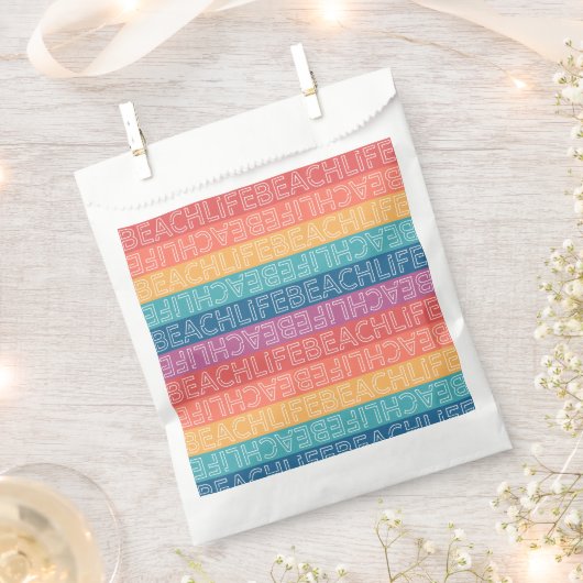 Beach フェイバーバッグ (クリップ留めされた状態)