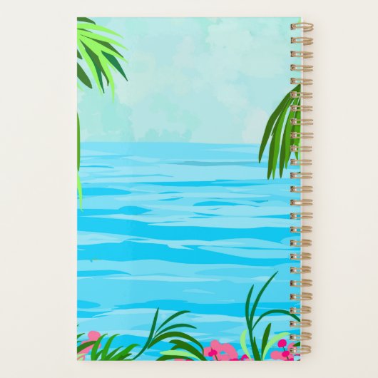 Beach   プランナー手帳 (裏面)