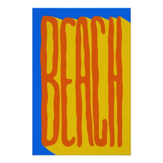 Beach ポスター (正面)