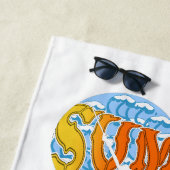 Beach and Back Soon ビーチタオル (インサイチュ)