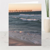 Beach announcement postcard カード (正面)