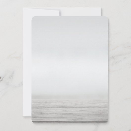 Beach Arbor Cowboy Boots Hat Bridal Shower  招待状 (裏面)