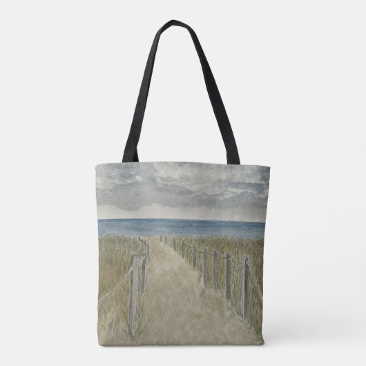 Beach Art Tote Bag トートバッグ (裏面)