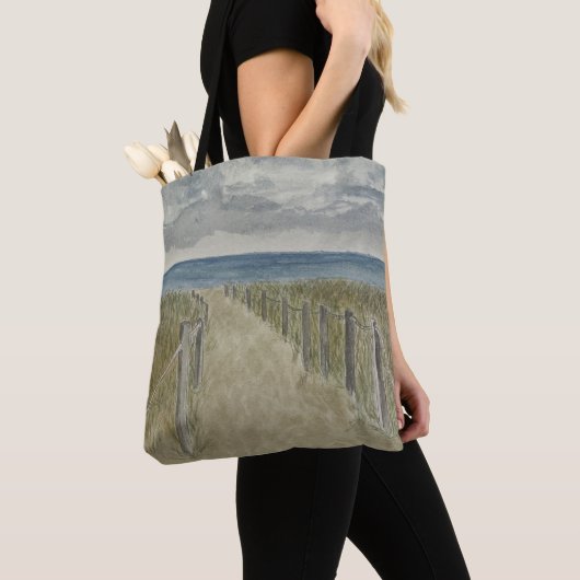 Beach Art Tote Bag トートバッグ (クローズアップ)