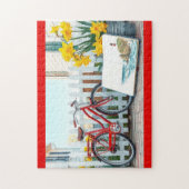 Beach artist sketchbook ジグソーパズル (縦)