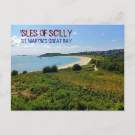 Beach at Great Bay, St. Martin's - Isles Of Scilly ポストカード