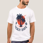 Beach babe tシャツ (正面)