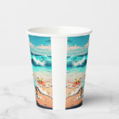 Beach Baby 紙コップ (左)