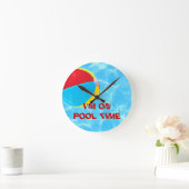 Beach Ball Clock ラウンド壁時計 (ホーム)