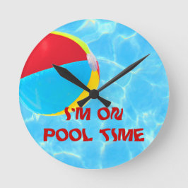 Beach Ball Clock ラウンド壁時計