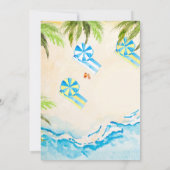 Beach Bash | 夏のパーティー招待状 招待状 (裏面)