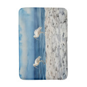 Beach Birds Bath Mat バスマット (正面縦)