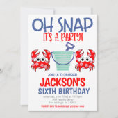 Beach Birthday Party Invitation 招待状 (正面)