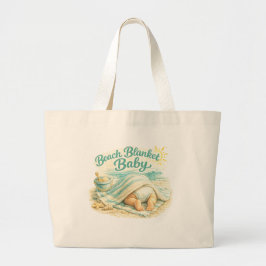 Beach Blanket Baby ラージトートバッグ