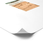 Beach Bliss - Pohutukawa Tree ポスター (角)