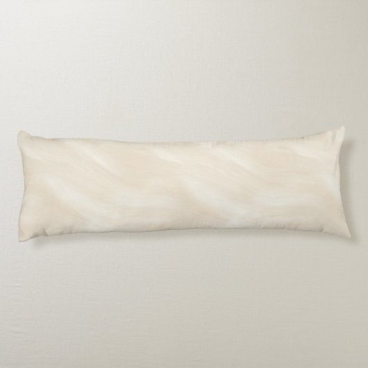 Beach Blue Cream Stripes ボディピロー (裏面)