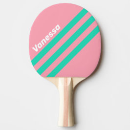 Beach Breeze Nostalgic Angled Striping with Name 卓球ラケット