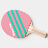 Beach Breeze Nostalgic Angled Striping with Name 卓球ラケット (横)