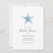 Beach Bridal Shower Invitations (正面)