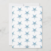 Beach Bridal Shower Invitations (裏面)