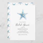 Beach Bridal Shower Invitations (正面/裏面)
