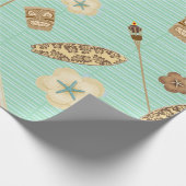 Beach Bum Linen Wrapping Paper ラッピングペーパー (角)