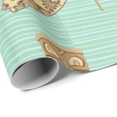 Beach Bum Linen Wrapping Paper ラッピングペーパー (ロールコーナー)