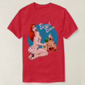 Beach Bum Tシャツ (デザイン正面)
