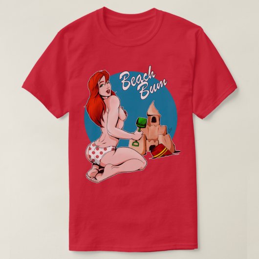 Beach Bum Tシャツ (デザイン正面)
