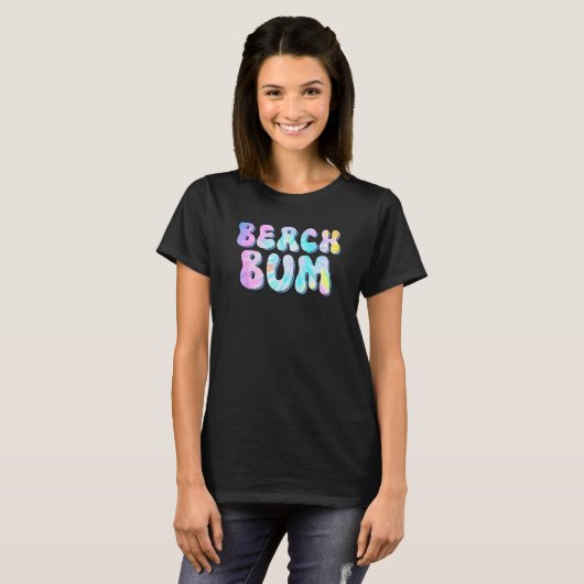 Beach Bum Vintage Trendy Tシャツ (正面フル)