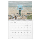 Beach Calendar - Large Calendar  カレンダー (1月 2027)