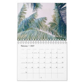 Beach Calendar - Large Calendar  カレンダー (2月 2027)