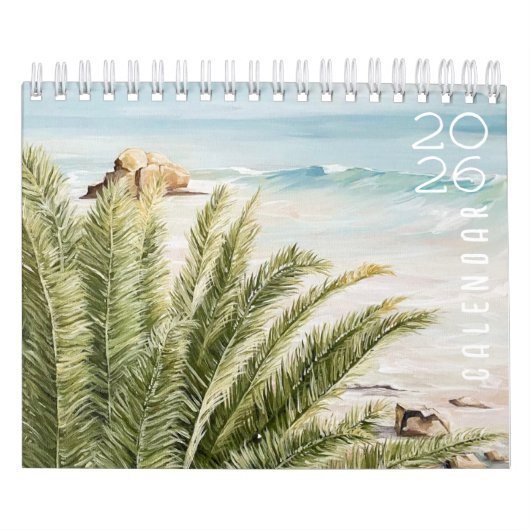 Beach Calendar - Large Calendar  カレンダー (カバー)