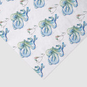 Beach Christmas Blue Tissue Paper 薄葉紙 (詳細)