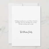 Beach Christmas Happy シーズンカード (裏面)