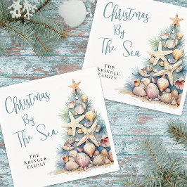 Beach Christmas Party スタンダードカクテルナプキン