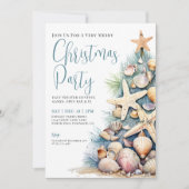 Beach Christmas Party 招待状 (正面)