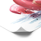 Beach Christmas Party Welcome ポスター (角)