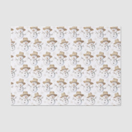 Beach Coast Snowman Christmas 薄葉紙