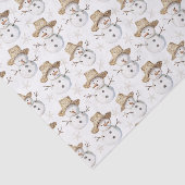 Beach Coast Snowman Christmas 薄葉紙 (詳細)