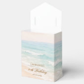 Beach coastal summer Birthday フェイバーボックス (オープン)