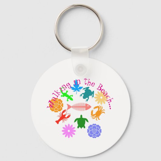Beach Creatures キーホルダー (裏面)