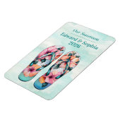Beach Cruise Ship Stateroom Magnet マグネット (左側)