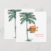 Beach Days Calm Ways サンキューカード (正面/裏面)