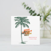 Beach Days Calm Ways サンキューカード (スタンド正面)