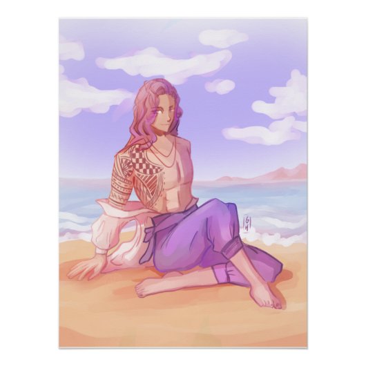 Beach dude  ポスター (正面)