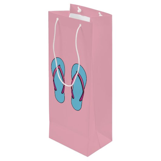 Beach Flip Flops ワインギフトバッグ (裏面アングル)