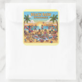 Beach Gathering スクエアシール (バッグ)