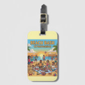Beach Gathering ラゲッジタグ (正面縦)