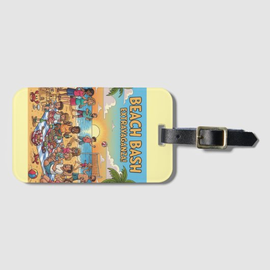 Beach Gathering ラゲッジタグ (正面横)
